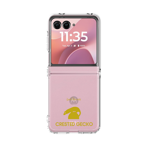 クリアケース［ &UCHINOCO - クレステッドゲッコー ］