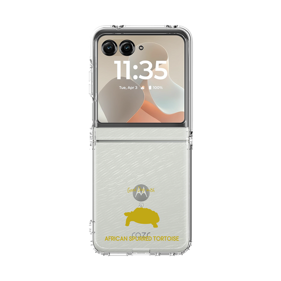 クリアケース［ &UCHINOCO - ケヅメリクガメ ］