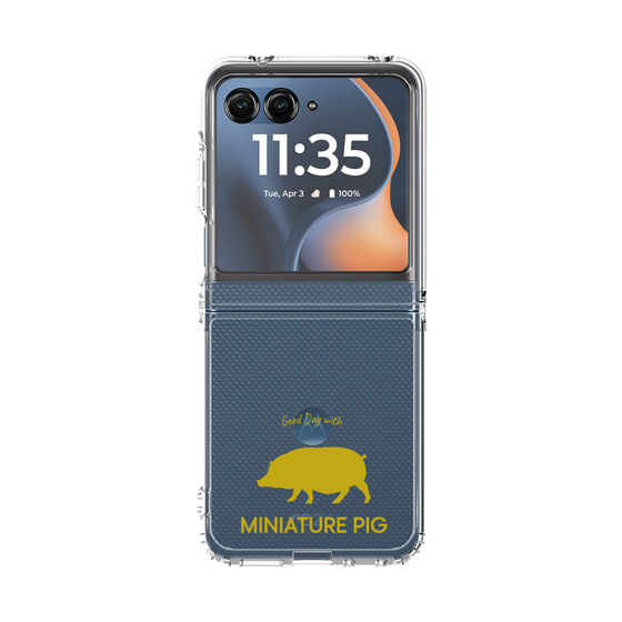 クリアケース［ &UCHINOCO - ミニブタ ］