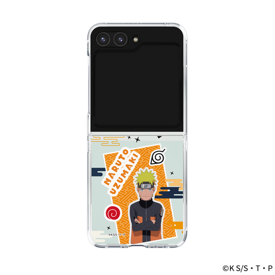 クリアケース［ NARUTO-ナルト- 疾風伝 - ステッカー - うずまきナルト ］