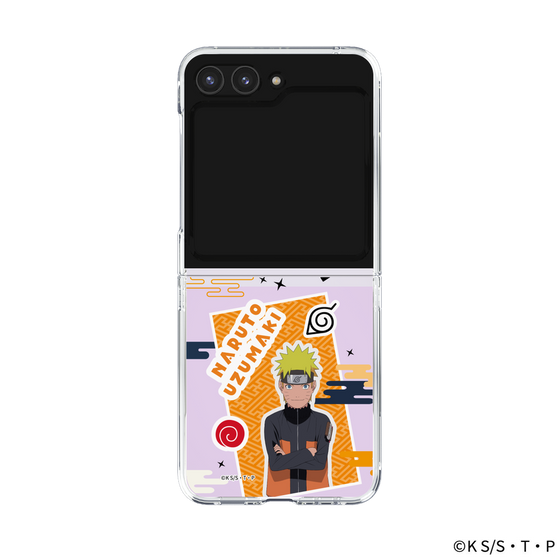 クリアケース［ NARUTO -ナルト- 疾風伝 - ステッカー - うずまきナルト ］