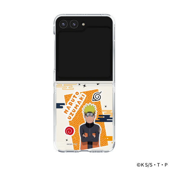 クリアケース［ NARUTO -ナルト- 疾風伝 - ステッカー - うずまきナルト ］