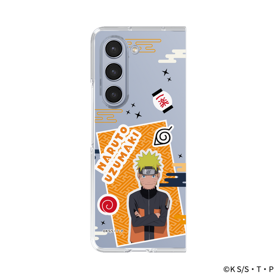 クリアケース［ NARUTO-ナルト- 疾風伝 - ステッカー - うずまきナルト ］