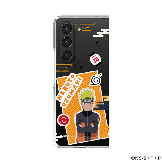 クリアケース［ NARUTO -ナルト- 疾風伝 - ステッカー - うずまきナルト ］