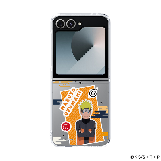 クリアケース［ NARUTO-ナルト- 疾風伝 - ステッカー - うずまきナルト ］