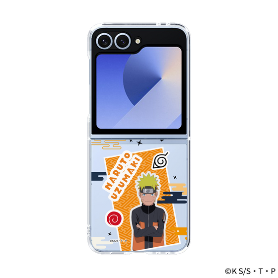 クリアケース［ NARUTO -ナルト- 疾風伝 - ステッカー - うずまきナルト ］
