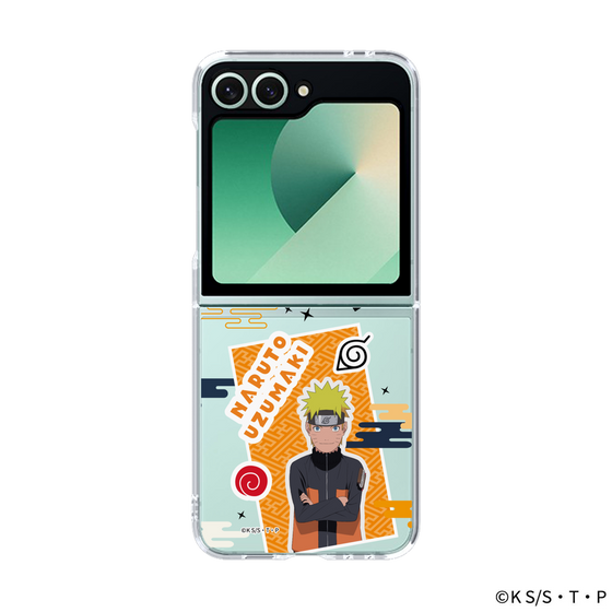 クリアケース［ NARUTO -ナルト- 疾風伝 - ステッカー - うずまきナルト ］