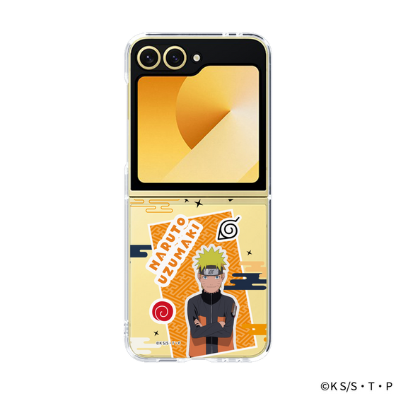 クリアケース［ NARUTO -ナルト- 疾風伝 - ステッカー - うずまきナルト ］