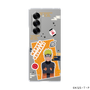 クリアケース［ NARUTO-ナルト- 疾風伝 - ステッカー - うずまきナルト ］