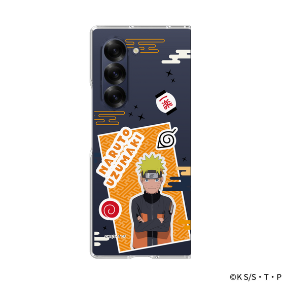 クリアケース［ NARUTO -ナルト- 疾風伝 - ステッカー - うずまきナルト ］