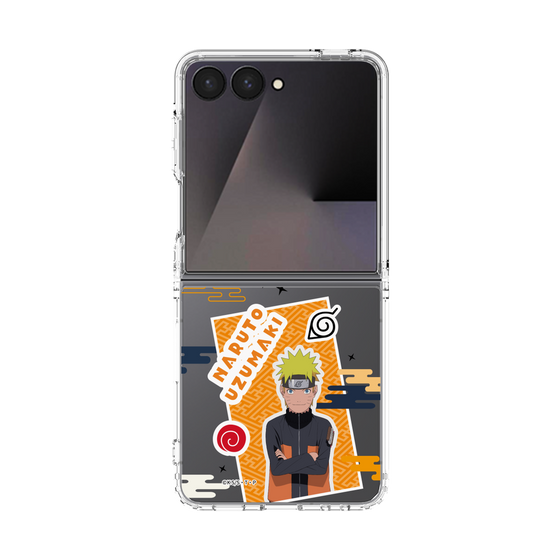 クリアケース［ NARUTO-ナルト- 疾風伝 - ステッカー - うずまきナルト ］