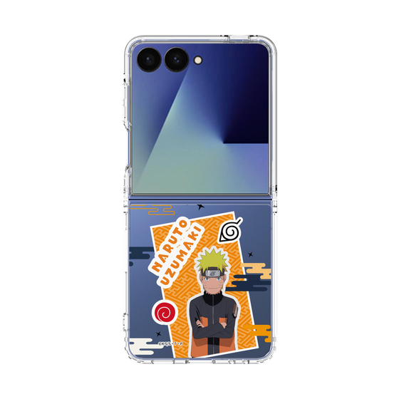 クリアケース［ NARUTO -ナルト- 疾風伝 - ステッカー - うずまきナルト ］