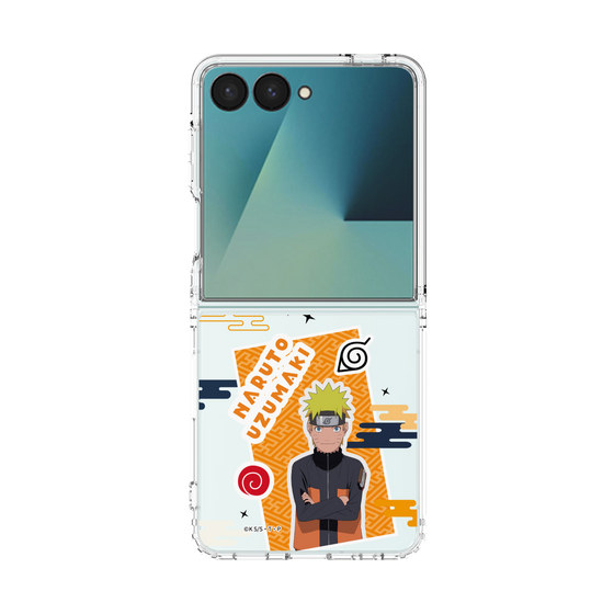 クリアケース［ NARUTO -ナルト- 疾風伝 - ステッカー - うずまきナルト ］