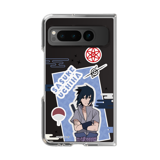 クリアケース［ NARUTO -ナルト- 疾風伝 - ステッカー - うちはサスケ ］