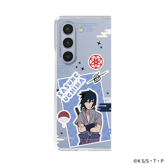 クリアケース［ NARUTO-ナルト- 疾風伝 - ステッカー - うちはサスケ ］