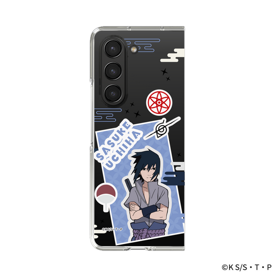 クリアケース［ NARUTO -ナルト- 疾風伝 - ステッカー - うちはサスケ ］