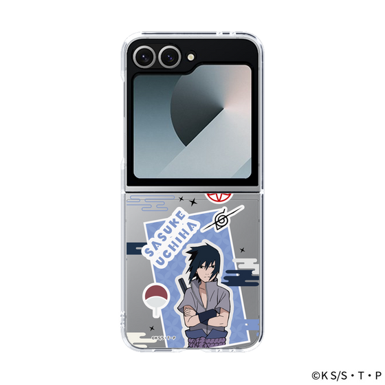クリアケース［ NARUTO-ナルト- 疾風伝 - ステッカー - うちはサスケ ］