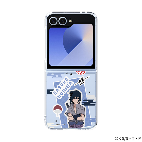 クリアケース［ NARUTO -ナルト- 疾風伝 - ステッカー - うちはサスケ ］