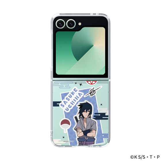 クリアケース［ NARUTO -ナルト- 疾風伝 - ステッカー - うちはサスケ ］