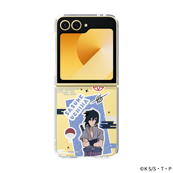 クリアケース［ NARUTO -ナルト- 疾風伝 - ステッカー - うちはサスケ ］