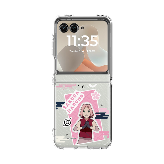 クリアケース［ NARUTO -ナルト- 疾風伝 - ステッカー - 春野サクラ ］