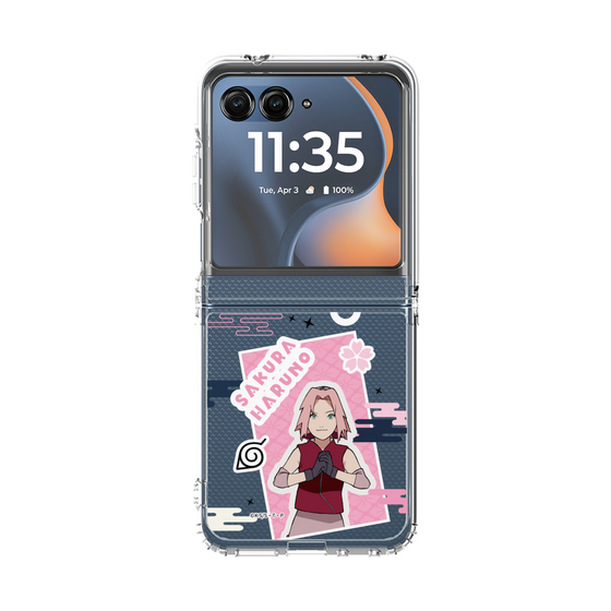 クリアケース［ NARUTO -ナルト- 疾風伝 - ステッカー - 春野サクラ ］