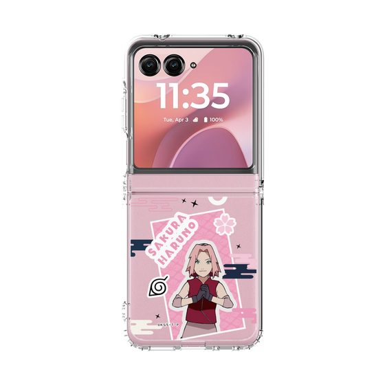 クリアケース［ NARUTO -ナルト- 疾風伝 - ステッカー - 春野サクラ ］