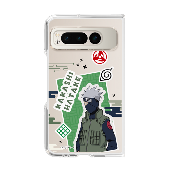 クリアケース［ NARUTO -ナルト- 疾風伝 - ステッカー - はたけカカシ ］