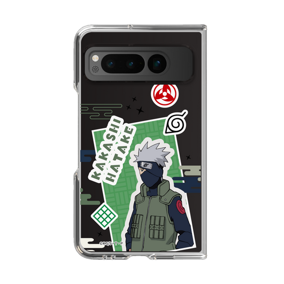 クリアケース［ NARUTO -ナルト- 疾風伝 - ステッカー - はたけカカシ ］