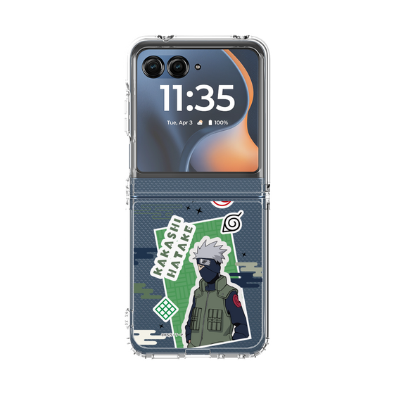 クリアケース［ NARUTO -ナルト- 疾風伝 - ステッカー - はたけカカシ ］