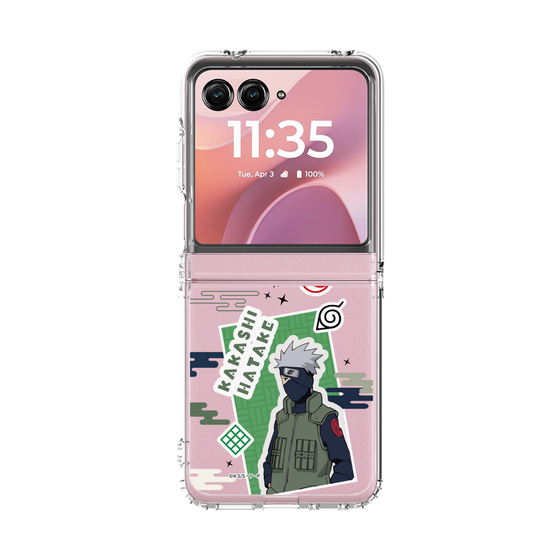 クリアケース［ NARUTO -ナルト- 疾風伝 - ステッカー - はたけカカシ ］