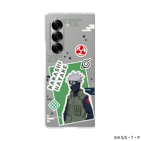 クリアケース［ NARUTO-ナルト- 疾風伝 - ステッカー - はたけカカシ ］