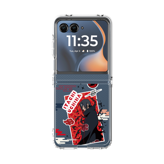 クリアケース［ NARUTO -ナルト- 疾風伝 - ステッカー - うちはイタチ ］