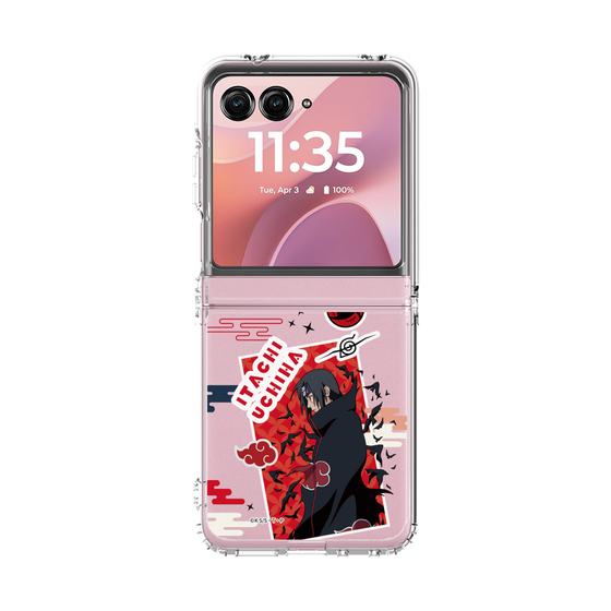 クリアケース［ NARUTO -ナルト- 疾風伝 - ステッカー - うちはイタチ ］