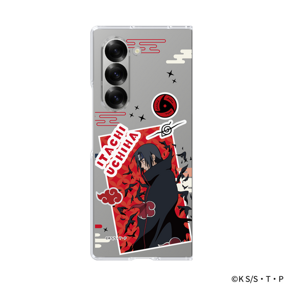 クリアケース［ NARUTO-ナルト- 疾風伝 - ステッカー - うちはイタチ ］