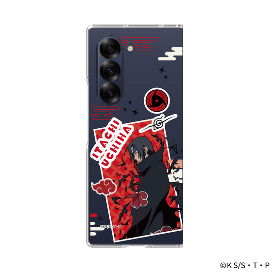 クリアケース［ NARUTO -ナルト- 疾風伝 - ステッカー - うちはイタチ ］