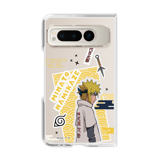 クリアケース［ NARUTO -ナルト- 疾風伝 - ステッカー - 波風ミナト ］