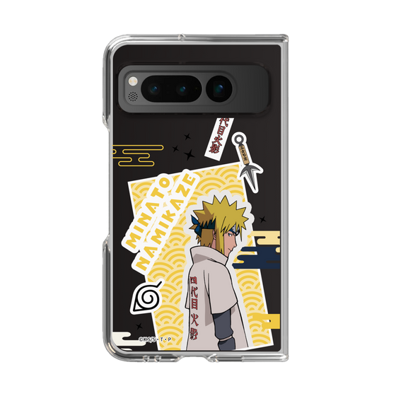 クリアケース［ NARUTO -ナルト- 疾風伝 - ステッカー - 波風ミナト ］