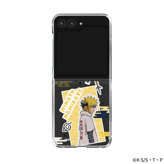クリアケース［ NARUTO -ナルト- 疾風伝 - ステッカー - 波風ミナト ］