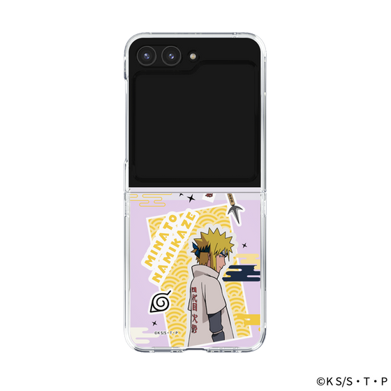 クリアケース［ NARUTO -ナルト- 疾風伝 - ステッカー - 波風ミナト ］