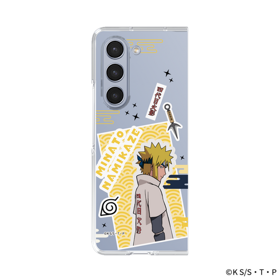クリアケース［ NARUTO-ナルト- 疾風伝 - ステッカー - 波風ミナト ］