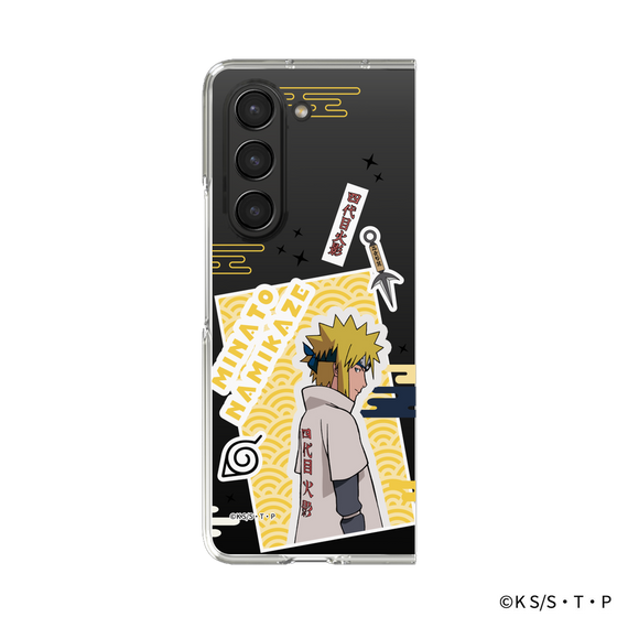クリアケース［ NARUTO -ナルト- 疾風伝 - ステッカー - 波風ミナト ］
