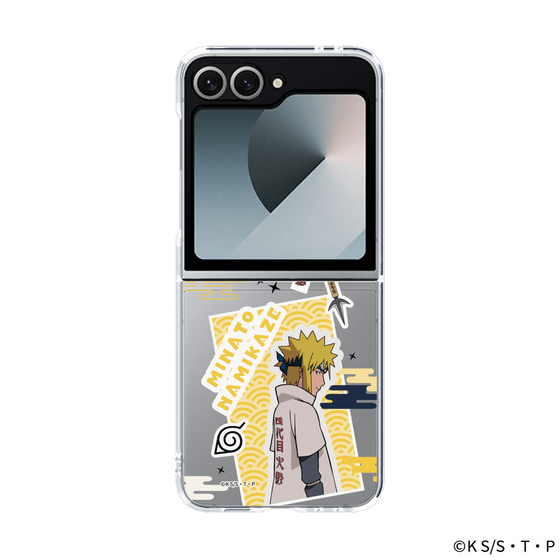 クリアケース［ NARUTO-ナルト- 疾風伝 - ステッカー - 波風ミナト ］