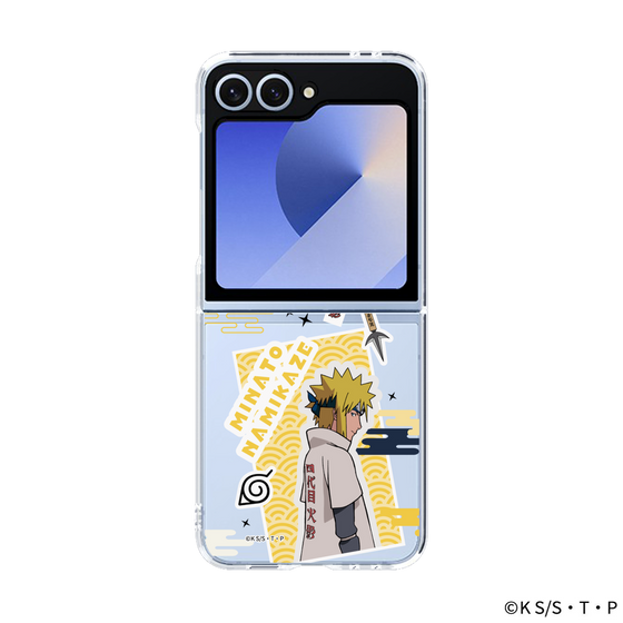 クリアケース［ NARUTO -ナルト- 疾風伝 - ステッカー - 波風ミナト ］