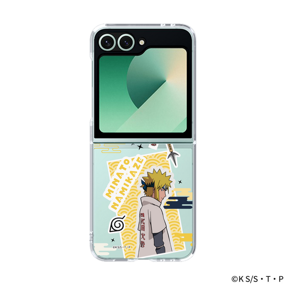 クリアケース［ NARUTO -ナルト- 疾風伝 - ステッカー - 波風ミナト ］