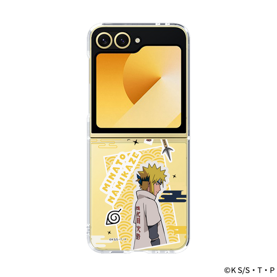 クリアケース［ NARUTO -ナルト- 疾風伝 - ステッカー - 波風ミナト ］