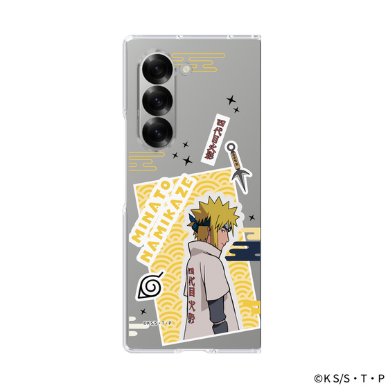 クリアケース［ NARUTO-ナルト- 疾風伝 - ステッカー - 波風ミナト ］
