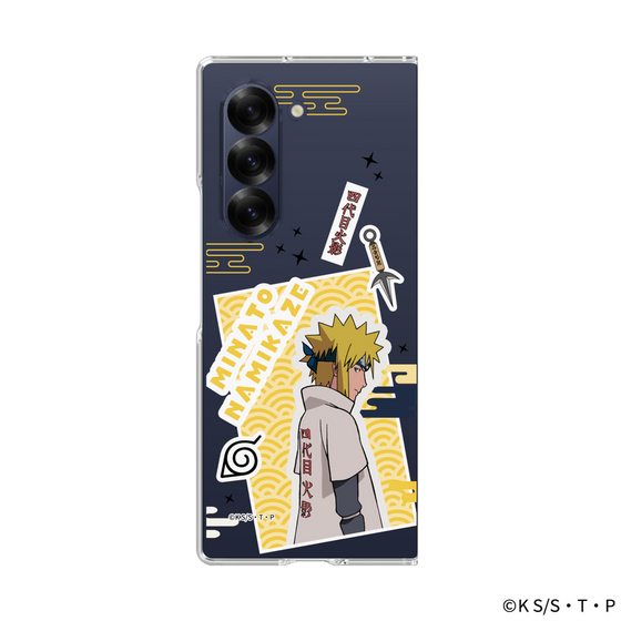 クリアケース［ NARUTO -ナルト- 疾風伝 - ステッカー - 波風ミナト ］