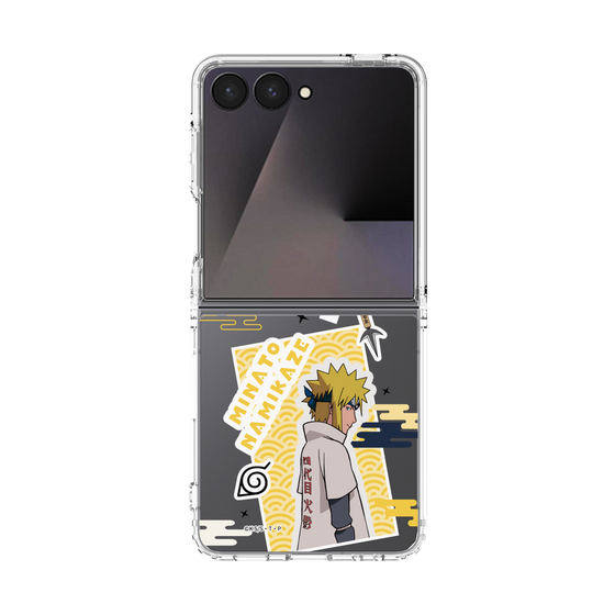 クリアケース［ NARUTO-ナルト- 疾風伝 - ステッカー - 波風ミナト ］