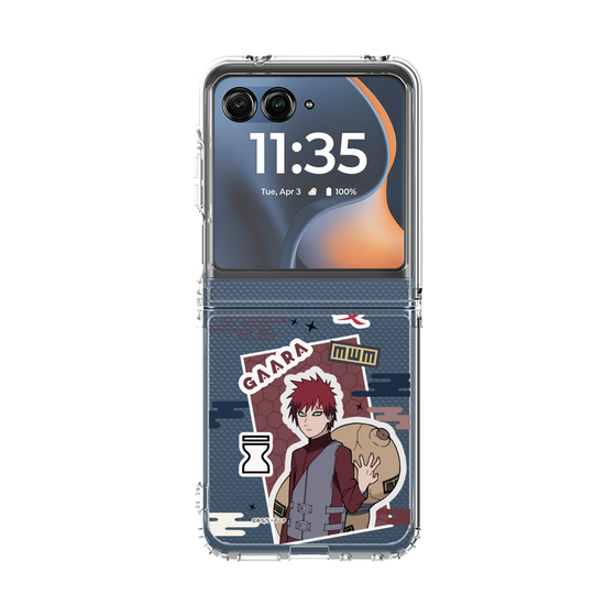 クリアケース［ NARUTO -ナルト- 疾風伝 - ステッカー - 我愛羅 ］